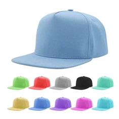 clasaiceach bán caipín snapback 5 painéal plain