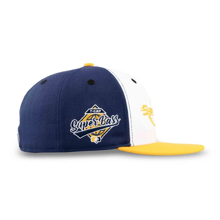 Number 27 Wool Blend Fabric Fitted Cap