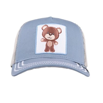 TCAP Saincheaptha 100% Hataí Cadás Ardchaighdeáin Hat Gorm Mens Trucker Hataí